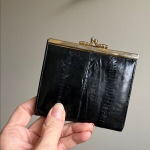 Eel Skin Vintage Wallet